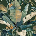York Designer Series Tropical Green Cabana Wallpaper | Wallpaper Twins York Designer Series Tropical Green Cabana Wallpaper - SKU NT6136