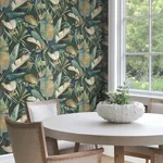 York Designer Series Tropical Green Cabana Wallpaper | Wallpaper Twins York Designer Series Tropical Green Cabana Wallpaper - SKU NT6136