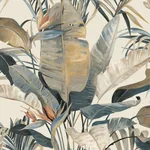 York Designer Series Tropical Plush Neutral Cabana Wallpaper | Wallpaper Twins York Designer Series Tropical Plush Neutral Cabana Wallpaper - SKU NT6133