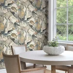 York Designer Series Tropical Plush Neutral Cabana Wallpaper | Wallpaper Twins York Designer Series Tropical Plush Neutral Cabana Wallpaper - SKU NT6133
