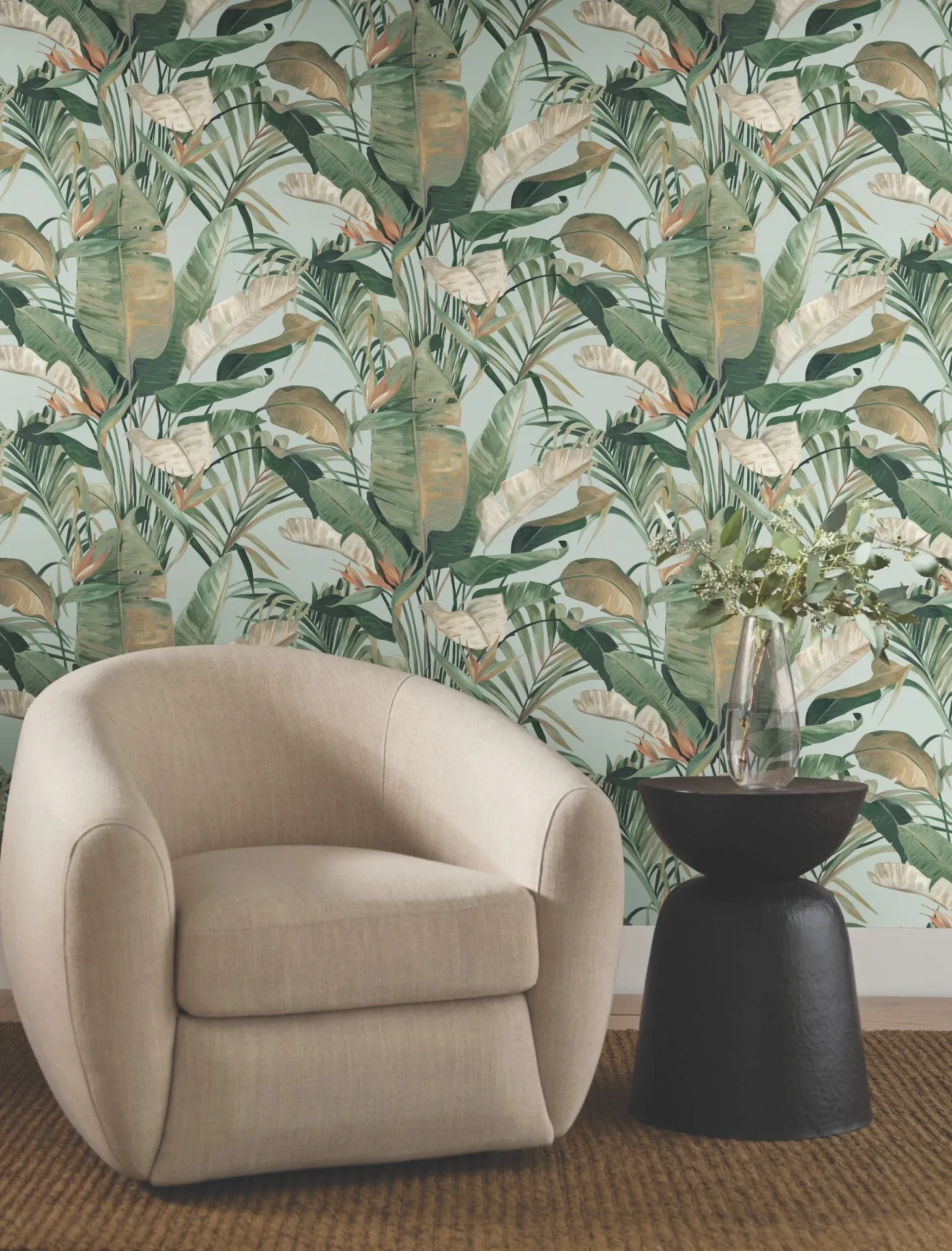 York Designer Series Tropical Spa Cabana Wallpaper | Wallpaper Twins York Designer Series Tropical Spa Cabana Wallpaper - SKU NT6134