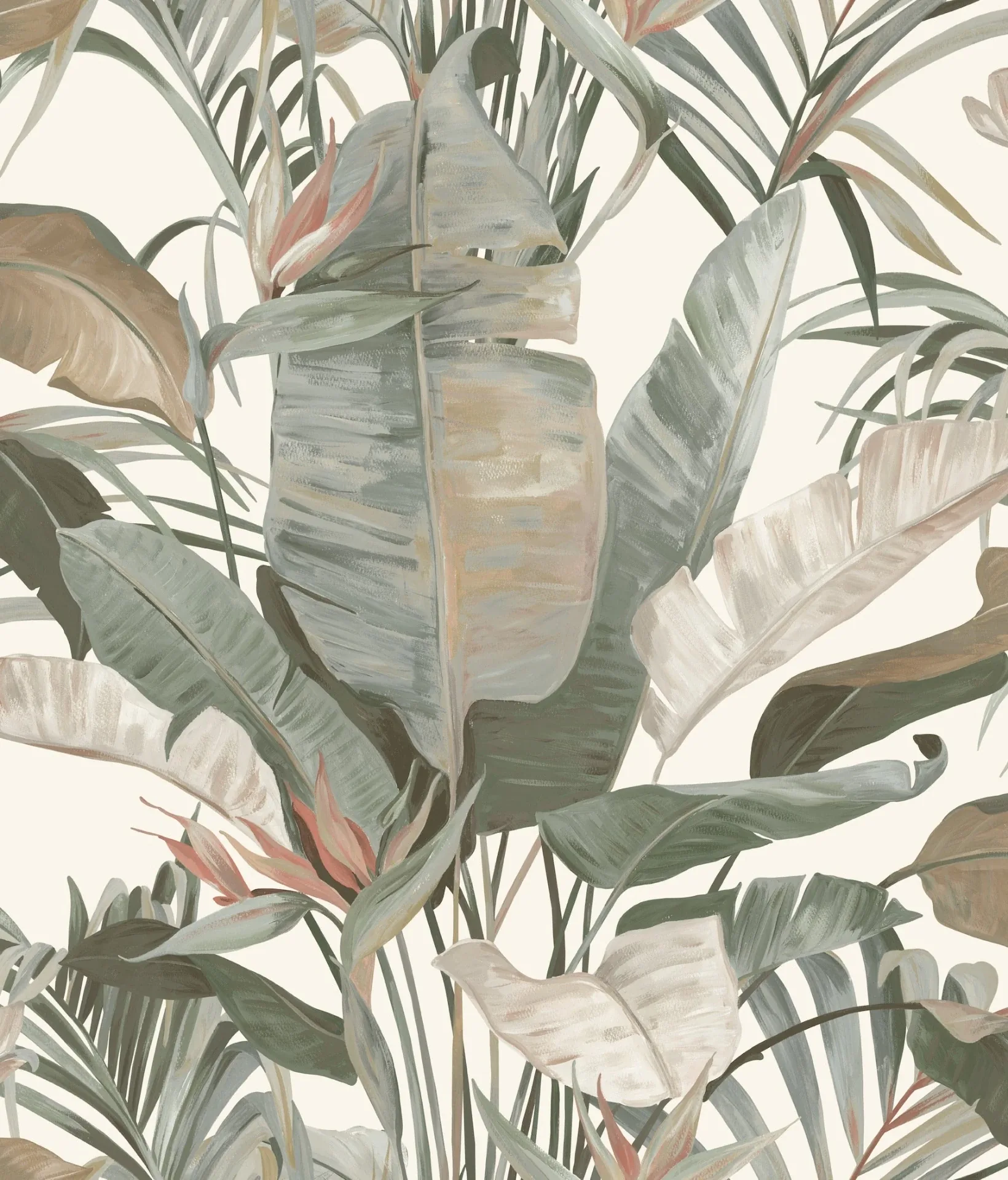 York Designer Series Tropical White Cabana Wallpaper - SKU NT6131