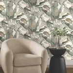 York Designer Series Tropical White Cabana Wallpaper | Wallpaper Twins York Designer Series Tropical White Cabana Wallpaper - SKU NT6131