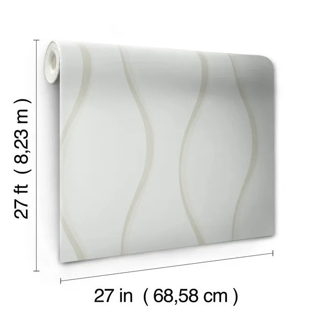 York Designer Series Unfurl Blue Wallpaper - SKU DT5113
