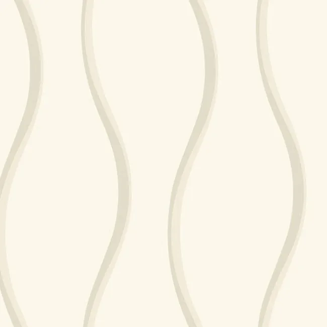 York Designer Series Unfurl Off White Wallpaper - SKU DT5112