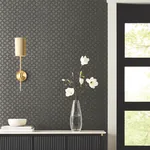 York Designer Series Uptown Glam Black & Gold Wallpaper | Wallpaper Twins York Designer Series Uptown Glam Black & Gold Wallpaper - SKU DF3336