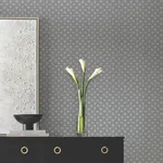 York Designer Series Uptown Glam Charcoal Wallpaper | Wallpaper Twins York Designer Series Uptown Glam Charcoal Wallpaper - SKU DF3338