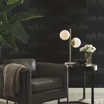 York Designer Series Vanishing Black & Copper Peel & Stick Wallpaper | Wallpaper Twins York Designer Series Vanishing Black & Copper Peel & Stick Wallpaper - SKU PSW1607RL