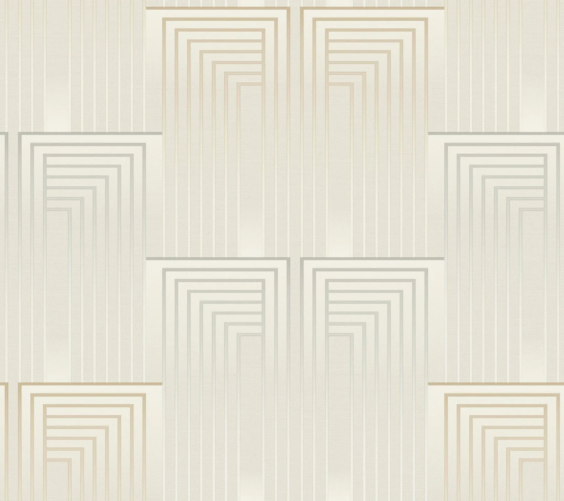 York Designer Series Vanishing Silver & Gold Peel & Stick Wallpaper - SKU PSW1608RL