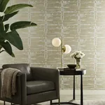 York Designer Series Velveteen Gold & Neutral Wallpaper - SKU CI2311