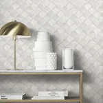 York Designer Series Waterford Dove Tiled Wallpaper - SKU MA34906