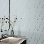 York Designer Series Wavy Stripe Light Blue Wallpaper | Wallpaper Twins York Designer Series Wavy Stripe Light Blue Wallpaper - SKU DD3701