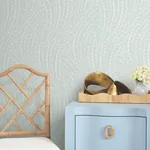 York Designer Series Willow Song Light Blue Botanical Wallpaper | Wallpaper Twins York Designer Series Willow Song Light Blue Botanical Wallpaper - SKU LL3220