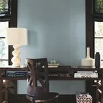 York Designer Series Woven Linen Sky Blue Wallpaper - SKU AB1805