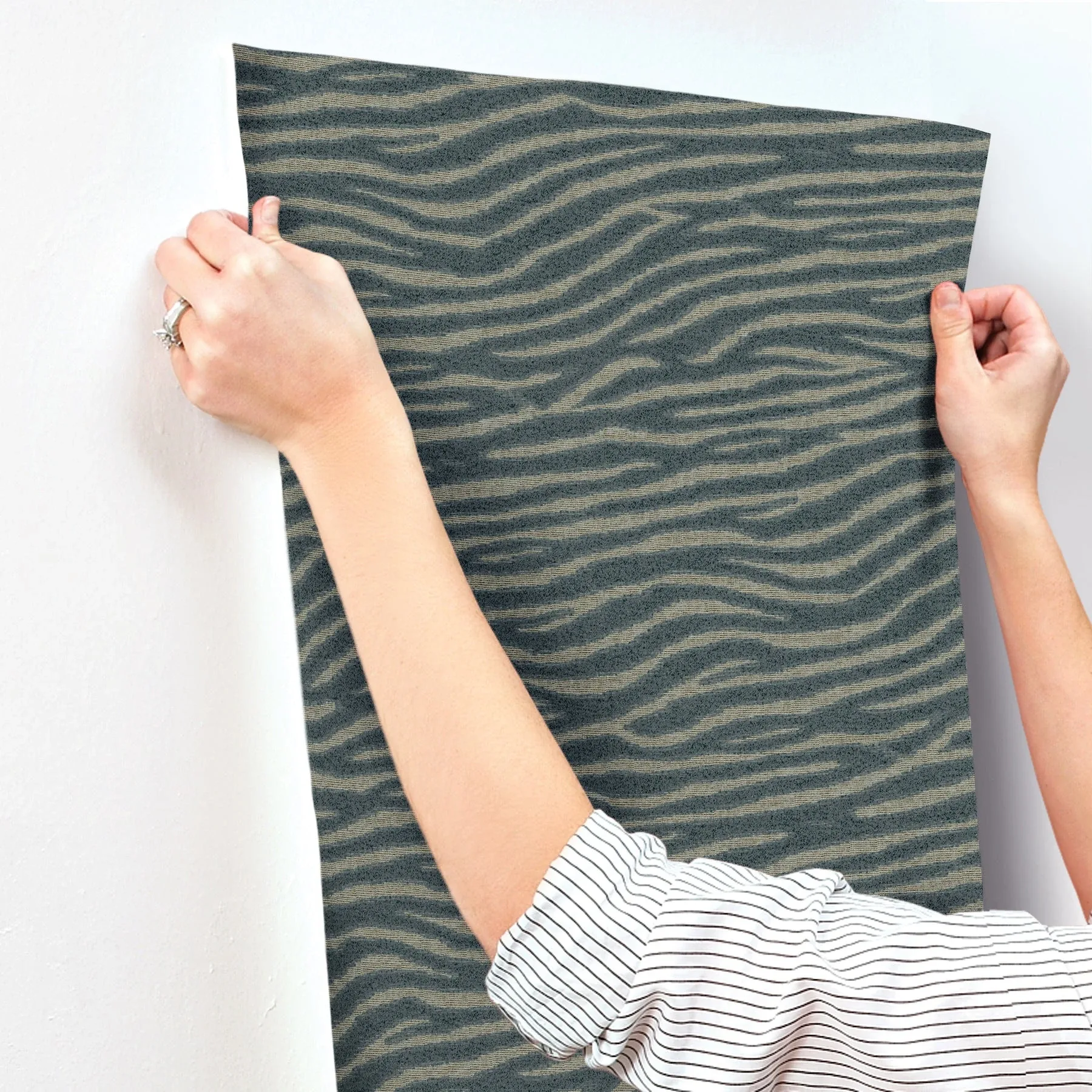 York Designer Series Zambia Dark Teal Wallpaper | Wallpaper Twins York Designer Series Zambia Dark Teal Wallpaper - SKU MI10533