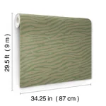 York Designer Series Zambia Green Wallpaper - SKU MI10532