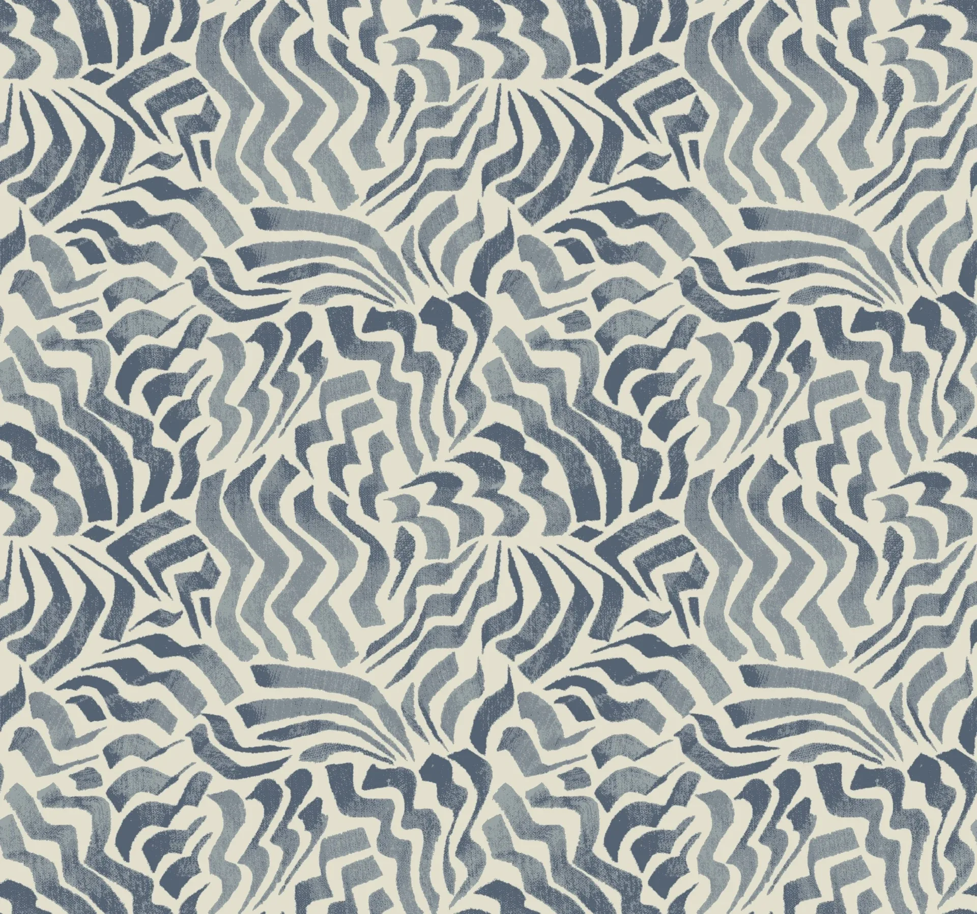 LM5323 | Zora Wave Denim Wallpaper