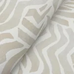 York Designer Series Zora Wave Taupe Wallpaper - SKU LM5322
