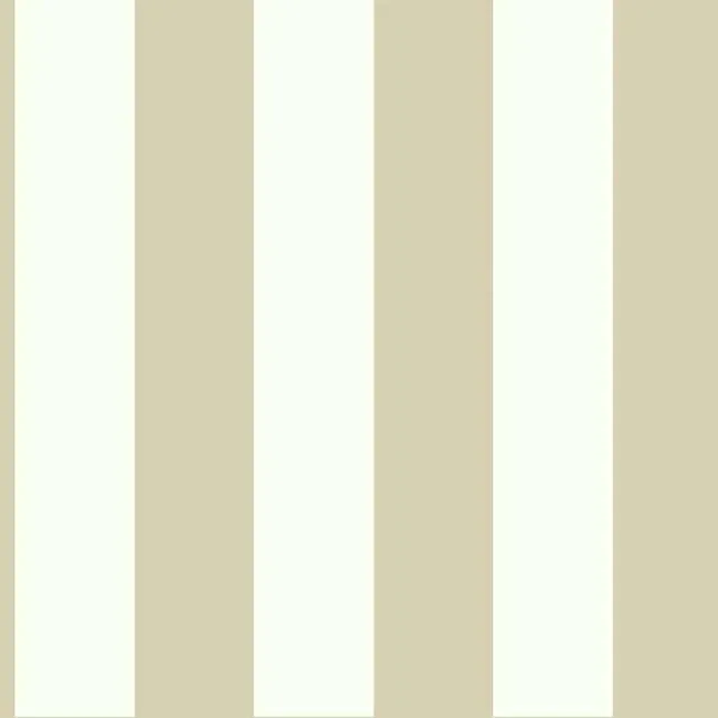 York Wallcoverings 3-in Stripe Tan Metallic Wallpaper - SKU SA9177