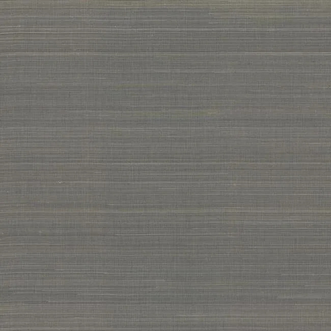 GL0504 | Abaca Weave Black Wallpaper