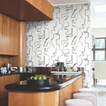 York Wallcoverings Abstract Aura Black Wallpaper | Wallpaper Twins York Wallcoverings Abstract Aura Black Wallpaper - SKU AG2054