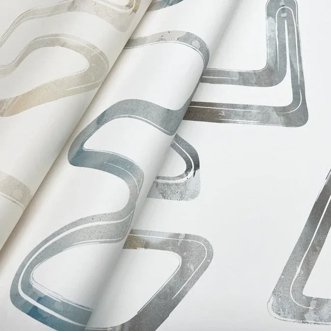 York Wallcoverings Abstract Aura Caramel & Cream Wallpaper | Wallpaper Twins York Wallcoverings Abstract Aura Caramel & Cream Wallpaper - SKU AG2052