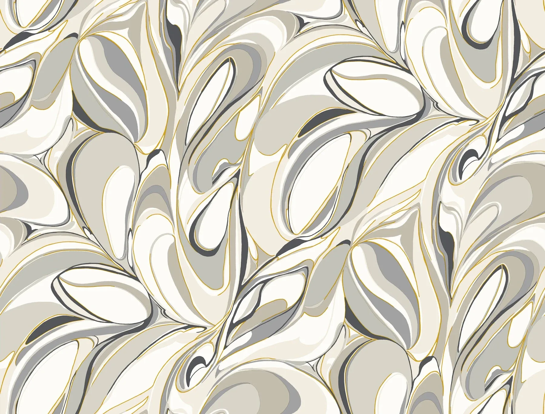GN2564 | Achate Black & Grey Wallpaper