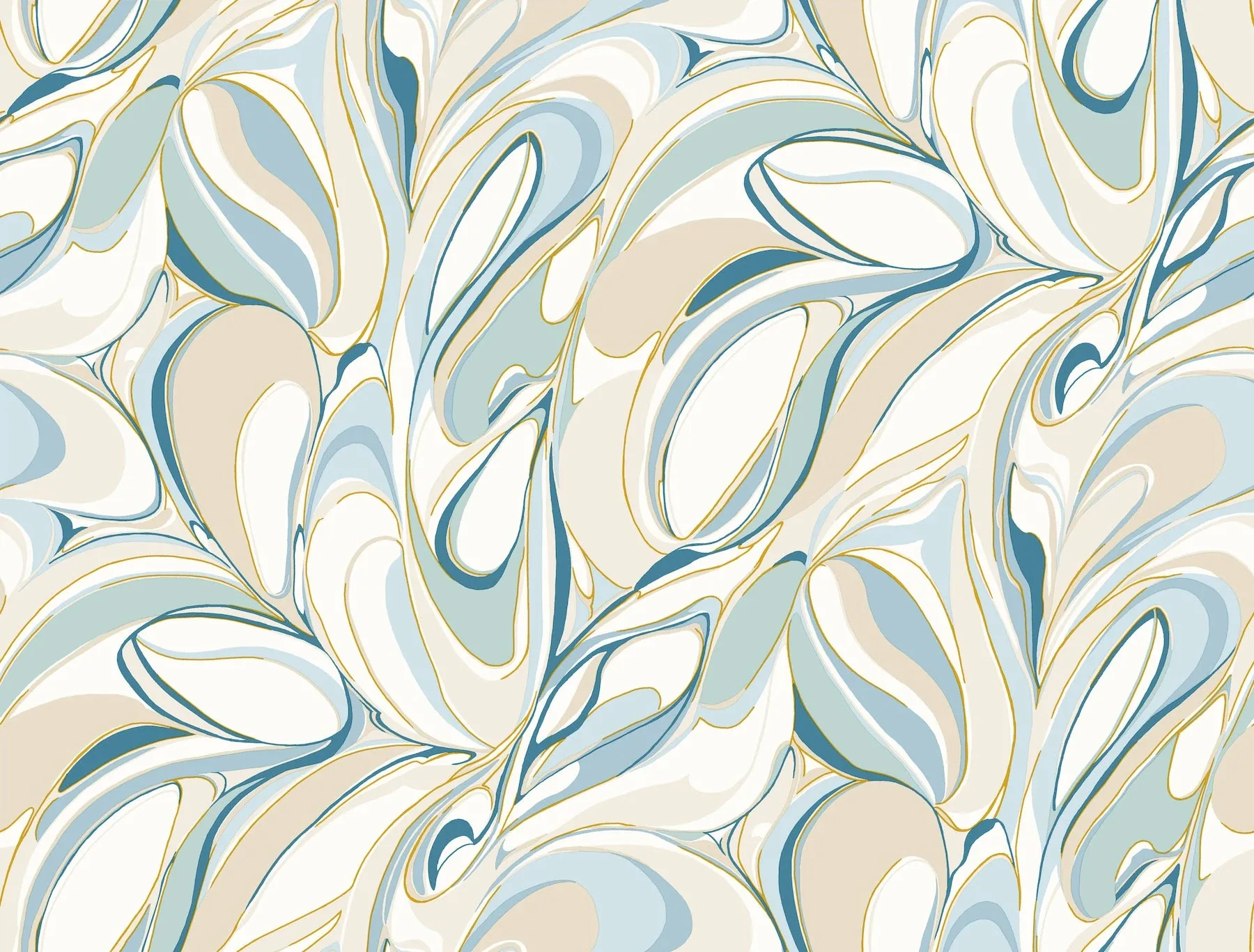 York Wallcoverings Achate Blue Wallpaper - SKU GN2562