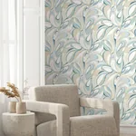 York Wallcoverings Achate Blue Wallpaper | Wallpaper Twins York Wallcoverings Achate Blue Wallpaper - SKU GN2562