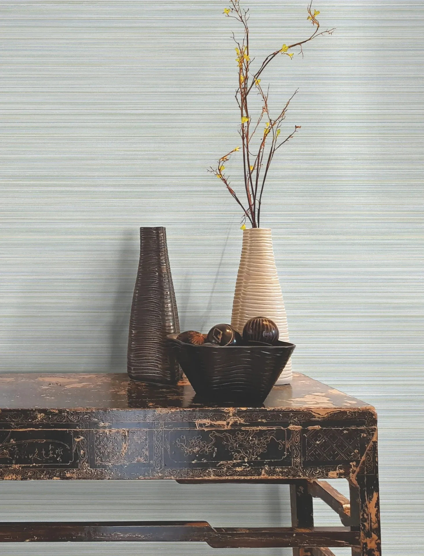 York Wallcoverings Alignment Blue Wallpaper | Wallpaper Twins York Wallcoverings Alignment Blue Wallpaper - SKU FM1075