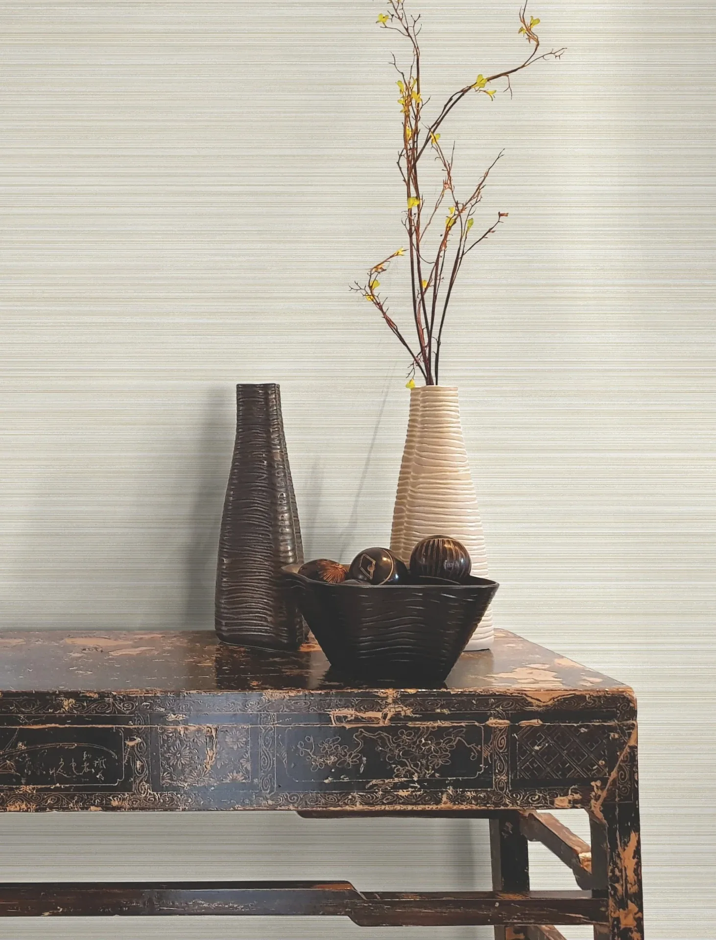 York Wallcoverings Alignment Warm Neutral Wallpaper | Wallpaper Twins York Wallcoverings Alignment Warm Neutral Wallpaper - SKU FM1073