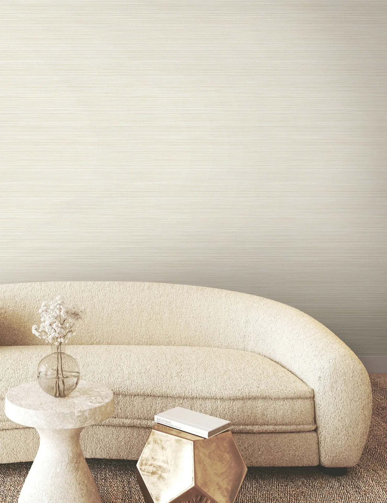 York Wallcoverings Alignment Warm Neutral Wallpaper | Wallpaper Twins York Wallcoverings Alignment Warm Neutral Wallpaper - SKU FM1073