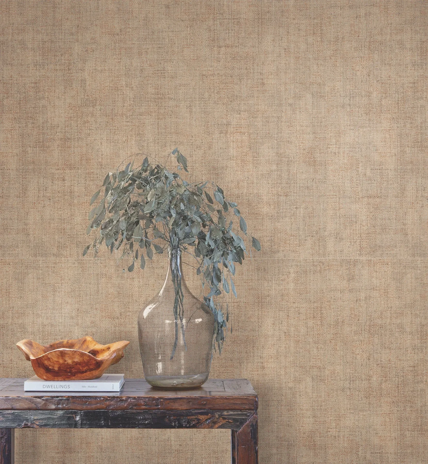 York Wallcoverings Alma Clay Faux Weave Wallpaper | Wallpaper Twins York Wallcoverings Alma Clay Faux Weave Wallpaper - SKU SI7142