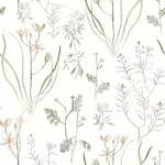 York Wallcoverings Alpine Botanical Lavender Peel & Stick Wallpaper | Wallpaper Twins York Wallcoverings Alpine Botanical Lavender Peel & Stick Wallpaper - SKU PSW1521RL