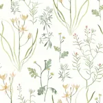 York Wallcoverings Alpine Botanical Peach Peel & Stick Wallpaper - SKU PSW1519RL