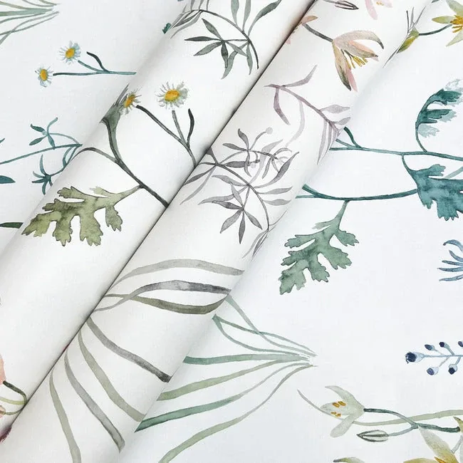 York Wallcoverings Alpine Botanical Peach Peel & Stick Wallpaper - SKU PSW1519RL