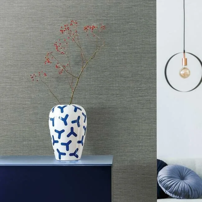 York Wallcoverings Altitude Dark Grey Wallpaper - SKU DA3550N