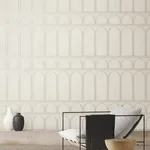 York Wallcoverings Arches Beige & Pearl Wallpaper | Wallpaper Twins York Wallcoverings Arches Beige & Pearl Wallpaper - SKU MN1831