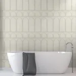 York Wallcoverings Arches Beige & Pearl Wallpaper | Wallpaper Twins York Wallcoverings Arches Beige & Pearl Wallpaper - SKU MN1831