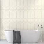 York Wallcoverings Arches White & Pearl Wallpaper | Wallpaper Twins York Wallcoverings Arches White & Pearl Wallpaper - SKU MN1830