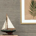 York Wallcoverings Arrowroot Brown Wallpaper | Wallpaper Twins York Wallcoverings Arrowroot Brown Wallpaper - SKU CV4403