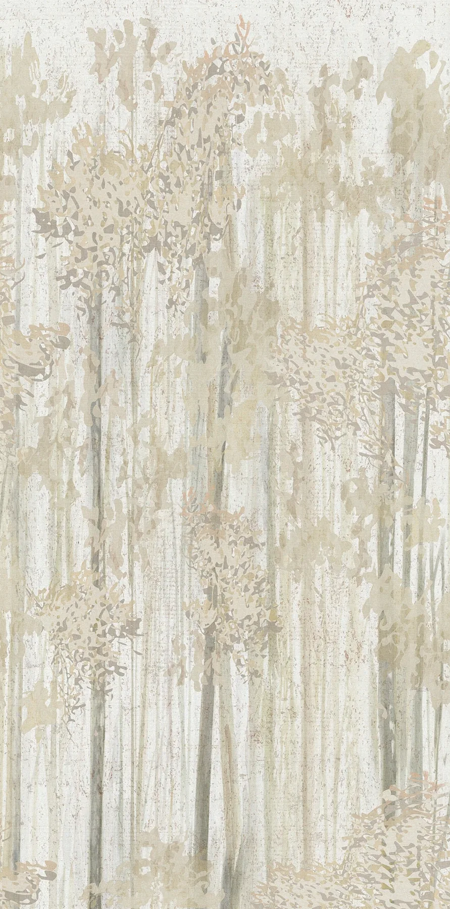 GN2605M | Aspen Grove Beige Mural