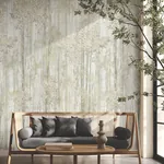 York Wallcoverings Aspen Grove Beige Mural | Wallpaper Twins York Wallcoverings Aspen Grove Beige Mural - SKU GN2605M