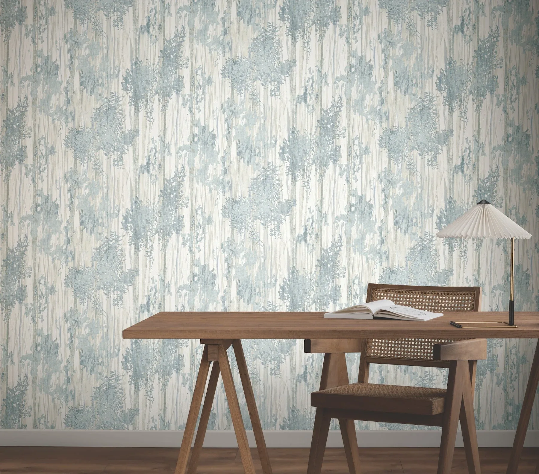 York Wallcoverings Aspen Grove Blue Wallpaper | Wallpaper Twins York Wallcoverings Aspen Grove Blue Wallpaper - SKU GN2602
