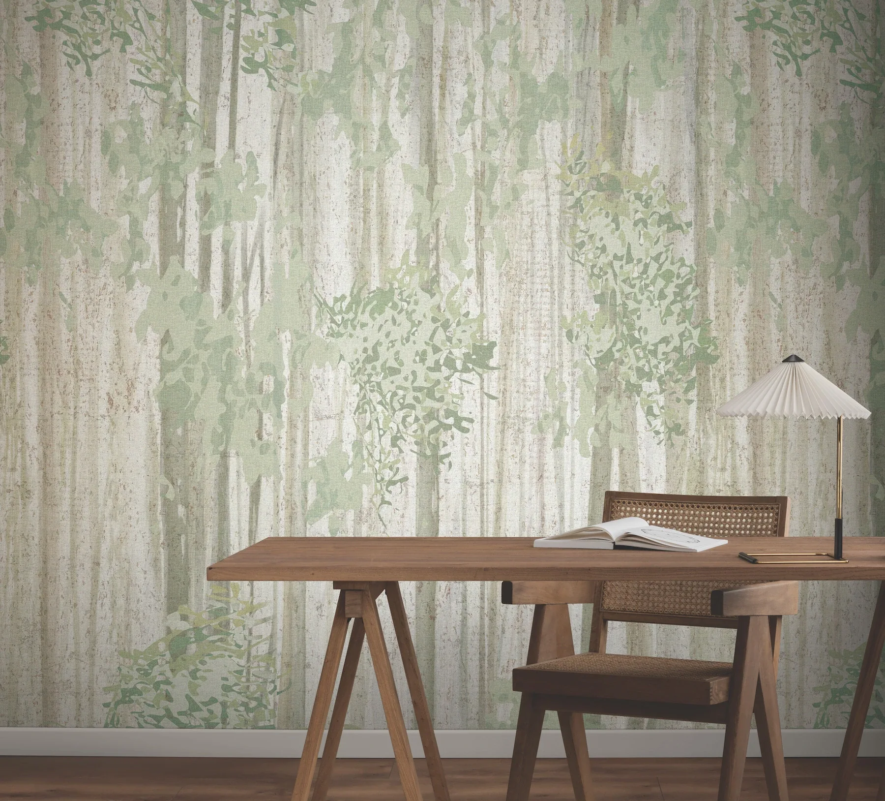 York Wallcoverings Aspen Grove Forest Mural | Wallpaper Twins York Wallcoverings Aspen Grove Forest Mural - SKU GN2606M