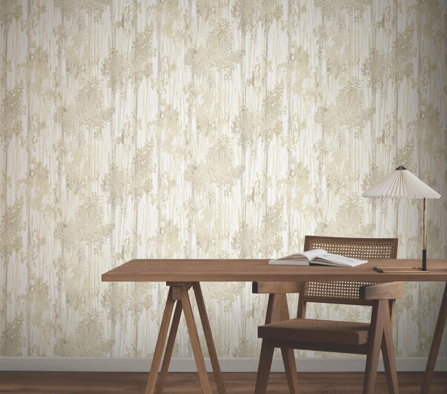 York Wallcoverings Aspen Grove Sand Wallpaper - SKU GN2604