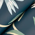 York Wallcoverings Aster Navy Wallpaper - SKU RF7435