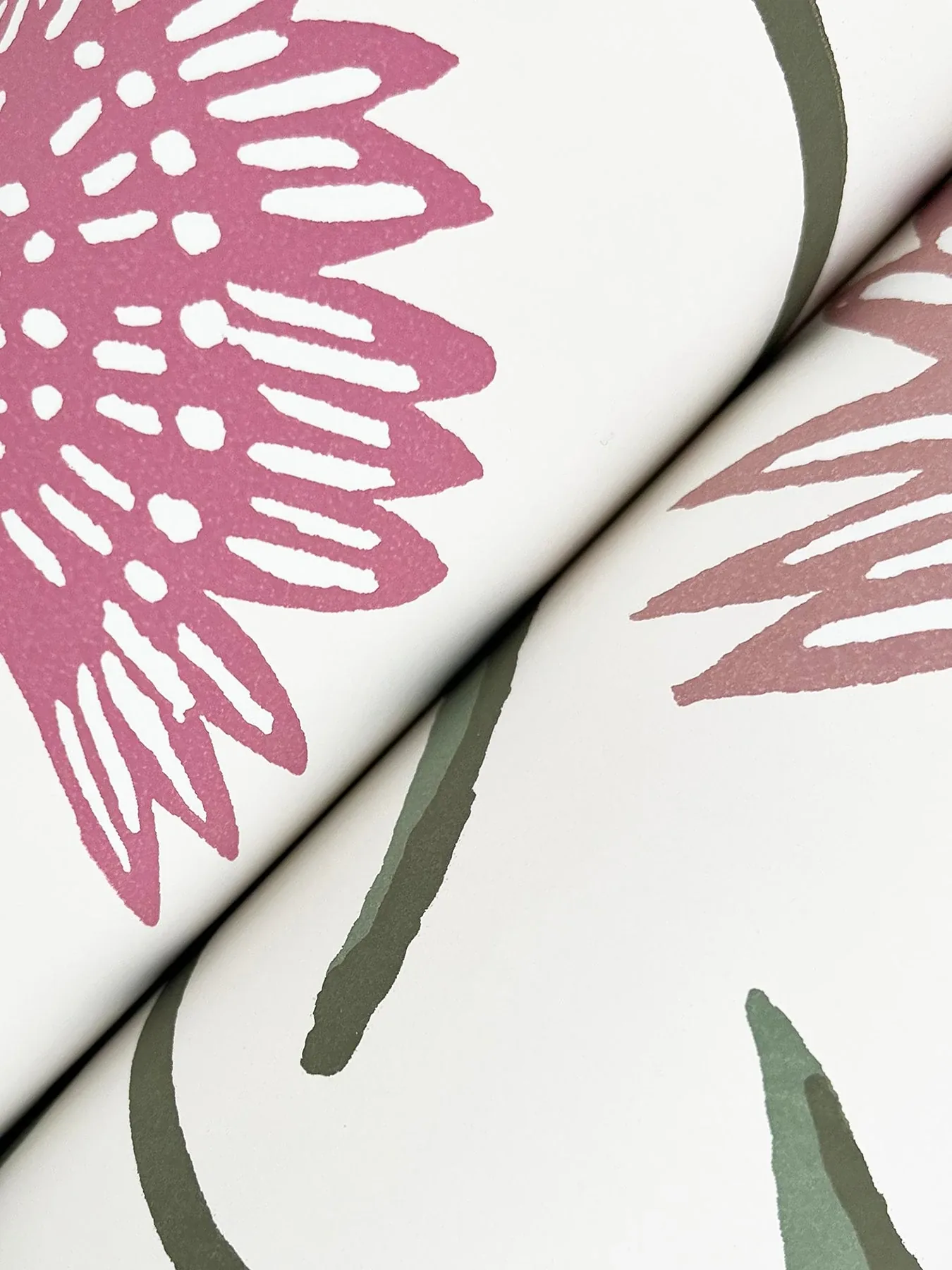 York Wallcoverings Aster Rose Wallpaper - SKU RF7436