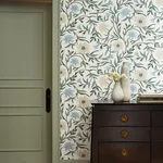 York Wallcoverings Aster White Wallpaper | Wallpaper Twins York Wallcoverings Aster White Wallpaper - SKU RF7431