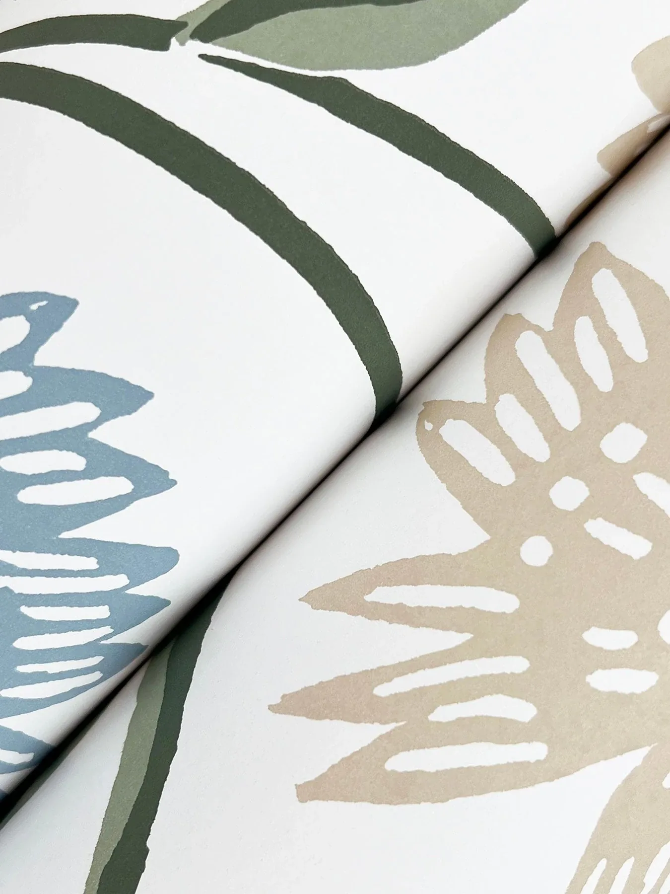 York Wallcoverings Aster White Wallpaper | Wallpaper Twins York Wallcoverings Aster White Wallpaper - SKU RF7431